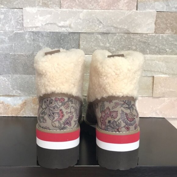 Cecelia New York Harlan Boot With Faux Shearling Trim - Picture 7 of 9